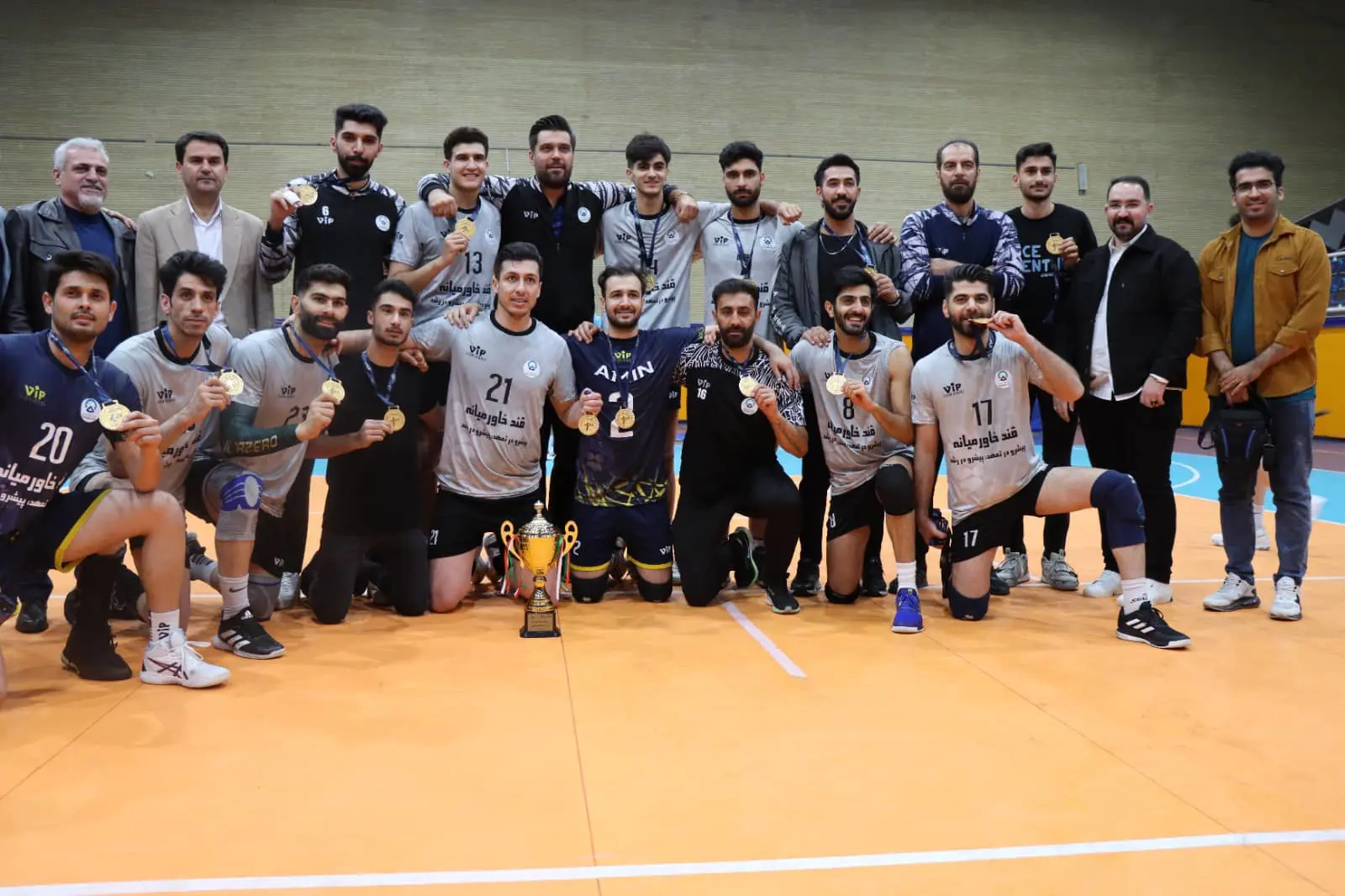 قهرمانی باشگاه قندخاورمیانه شوش در مسابقات لیگ دو بزرگسالان کشور و صعود به لیگ یک کشور. اسفند ماه ۱۴۰۲