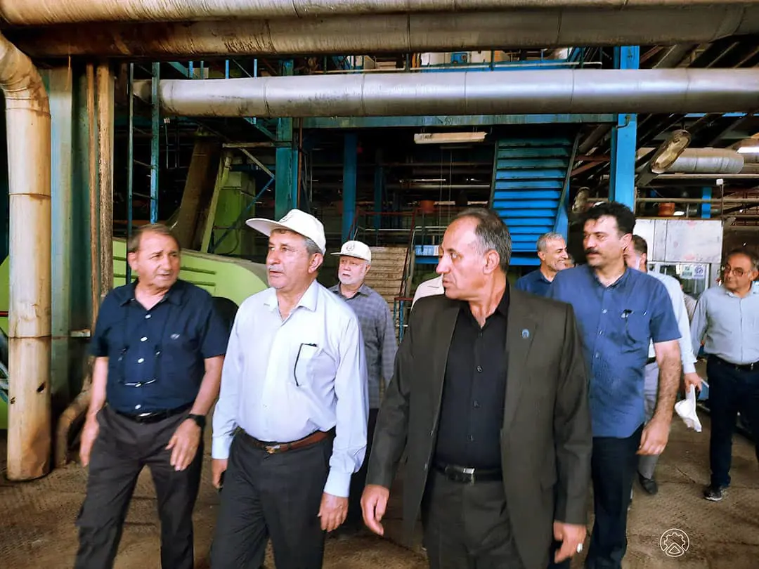 بازدیداز کارخانه قند خاورمیانه